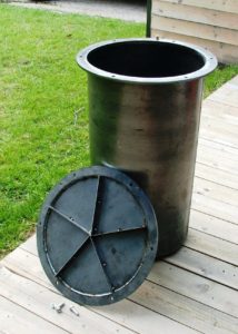 Waste liner mold